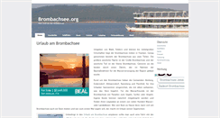 Desktop Screenshot of brombachsee.org